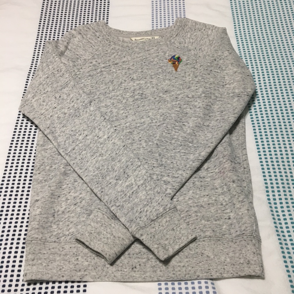 abercrombie and fitch ice cream sweatshirt